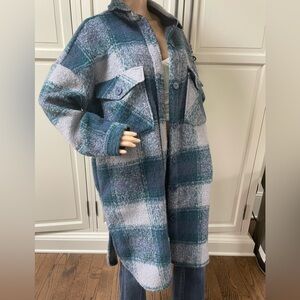 RD Style Knee Length Shacket